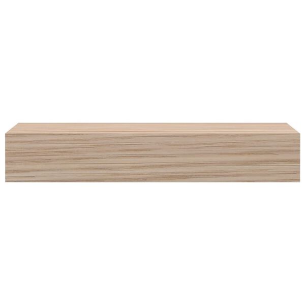 vidaXL Flj&oacute;tandi Hillur 4 stk 23x23,5x4 cm Samsettur Vi&eth;ur