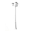 vidaXL Gar&eth;lj&oacute;s Staur 3-arma 215 cm Hv&iacute;tt &Aacute;l