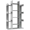 vidaXL B&oacute;kask&aacute;pur Gr&aacute;r Sonoma 86x25,5x140 cm Samsettur Vi&eth;ur
