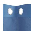 vidaXL Voile Gluggatj&ouml;ld me&eth; Grommets 2 stk Royal Blue