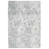 vidaXL R&yacute;jamotta me&eth; H&aacute;u Flosi NAVARRA Silfurgr&aacute;r 200x290 cm Polyester