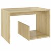 vidaXL Hli&eth;arbor&eth; Sonoma Eik 59x36x38 cm Samsettur Vi&eth;ur