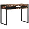 vidaXL Skrifbor&eth; marglit 100x50x75 cm Solid Wood Endurunni&eth;