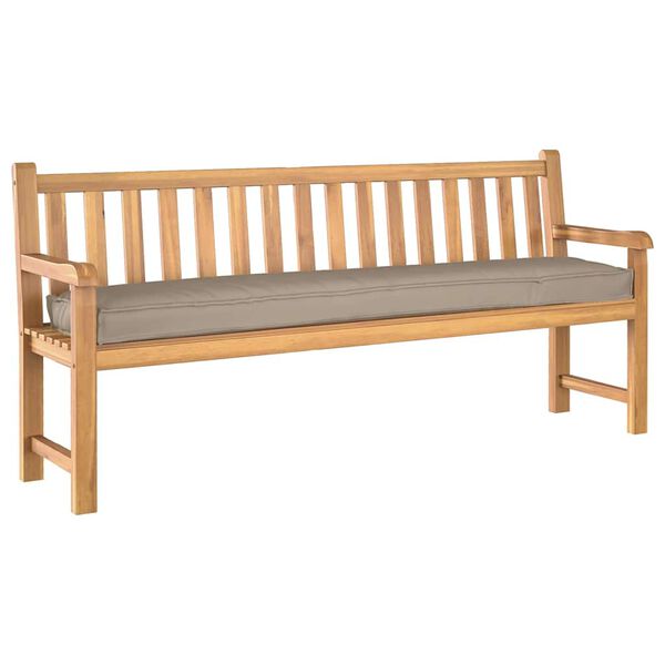 vidaXL P&uacute;&eth;asett &aacute; pall 2 pcs M&oacute;gr&aacute;r 200 x 40 x 8 cm Oxford Efni