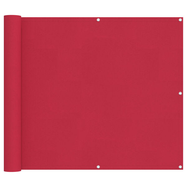 vidaXL Bakar&iacute; Skj&aacute;r burgundy 90 x 200 cm Oxford efni