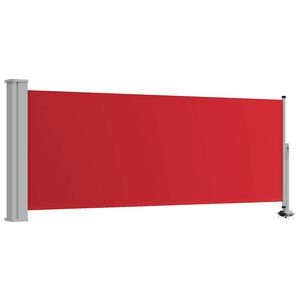 vidaXL &Uacute;tdraganlegur Skj&oacute;lveggur fyrir Ver&ouml;nd 100x300cm Rau&eth;ur