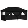 vidaXL Veislutjald Svart 292 x 580 x 315 cm Oxford efni