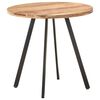 vidaXL Bor&eth;stofubor&eth; 80 cm Gegnheill Akas&iacute;uvi&eth;ur