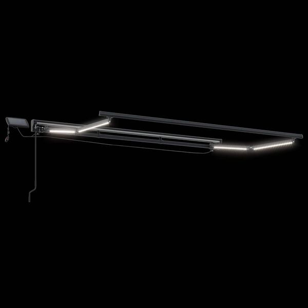 vidaXL Handvirk mark&iacute;sust&ouml;ng me&eth; LED Antras&iacute;t 3 x 2 m &Aacute;l