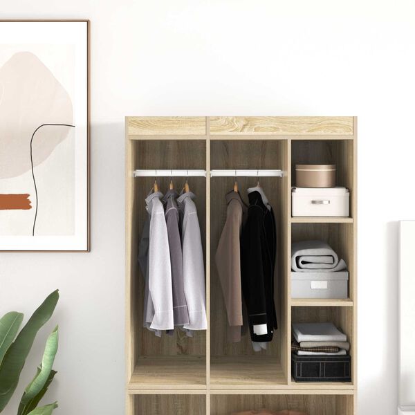 vidaXL Sk&aacute;pstangir 2 pcs Silfur 764 x 15 x 29 mm &Aacute;lblenda