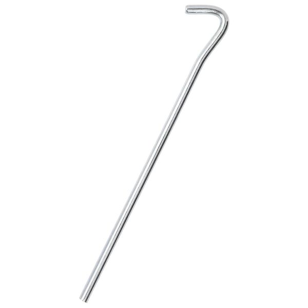 vidaXL Tjaldh&aelig;lar 25 stk. 23 cm &Oslash;7 mm Galvanh&uacute;&eth;a&eth; St&aacute;l