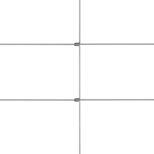 vidaXL Gir&eth;ing S&iacute;nkh&uacute;&eth;a&eth; St&aacute;l 50x1,5 m Silfurlitu&eth;