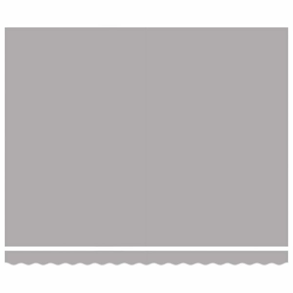 vidaXL S&oacute;lskermur Lj&oacute;sgr&aacute;r 400 &times; 300 cm P&oacute;l&yacute;ester og Aluminium