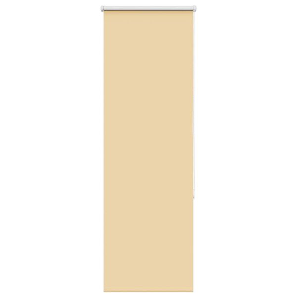 vidaXL R&uacute;llugard&iacute;nur Blackout Beige 40x150 cm Efni Breidd 35,7 cm