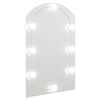 vidaXL spegill me&eth; LED lj&oacute;sum 60x40 cm Glerbogi