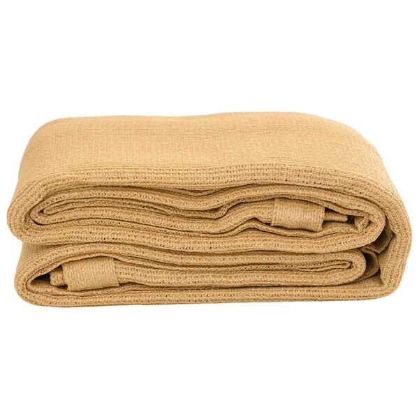 vidaXL Tjaldmotta Sandlituð 250x200 cm HDPE