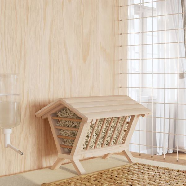 vidaXL Kan&iacute;nuheyf&oacute;&eth;rari 44x33x33 cm Gegnheill &THORN;inur