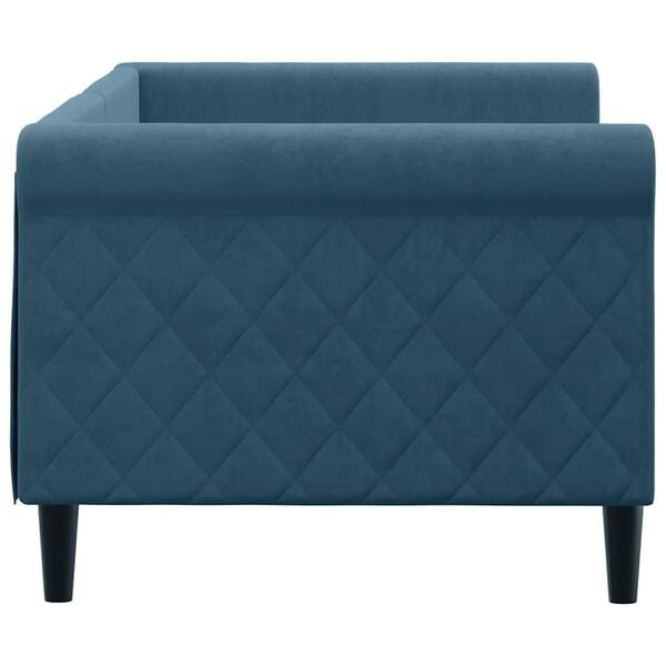 vidaXL Svefns&oacute;fi Bl&aacute;r 80x200 cm Flauel