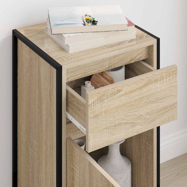 vidaXL Vi&eth;beinteyfla Sonoma 81 x 36 x 150.5 cm Samsettur vi&eth;ur