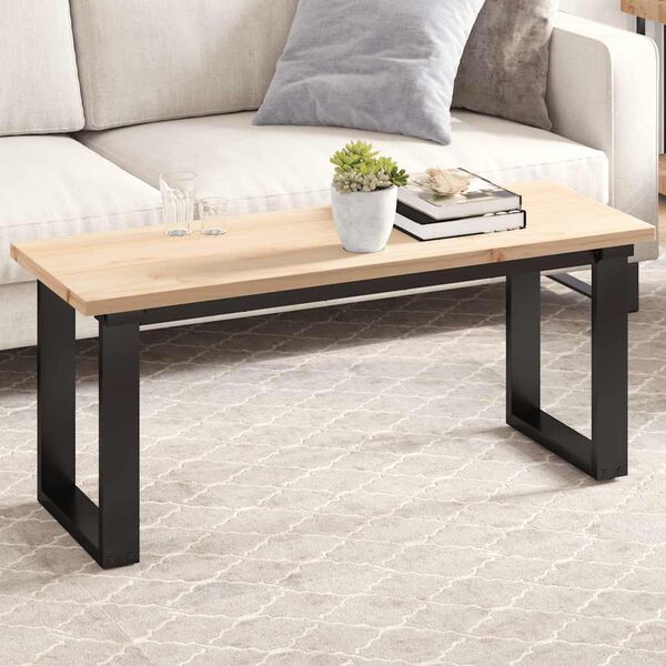 vidaXL Bor&eth;plata 110x40x2,5 cm R&eacute;tthyrnd Gegnheil Fura