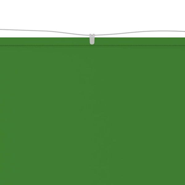 vidaXL Lóðrétt Sóltjald Ljósgrænt 100x1000 cm Oxfordefni
