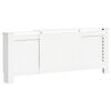 vidaXL Ofnhl&iacute;f MDF Hv&iacute;t 205 cm