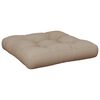 vidaXL Sessa fyrir Pallettur M&oacute;gr&aacute; 50x50x12 cm Tau&aacute;kl&aelig;&eth;i