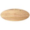 vidaXL Bor&eth;plata 140x60x2 cm Solid Wood Eik spor&ouml;skjulaga