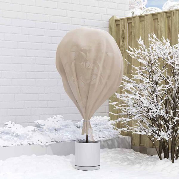 vidaXL Frostvernd Plantufl&iacute;s Drapplita&eth;ur 20 x 3,2 m &Oacute;ofin efni