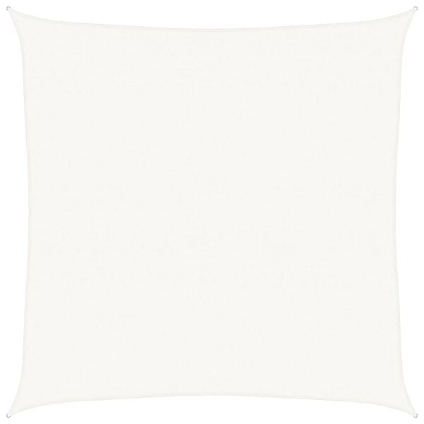 vidaXL S&oacute;lskyggni Segl 160 g/m&sup2; Hv&iacute;tt 7x7 m HDPE