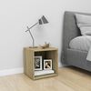 805507 vidaXL TV Cabinet Sonoma Oak 37x35x37 cm Chipboard