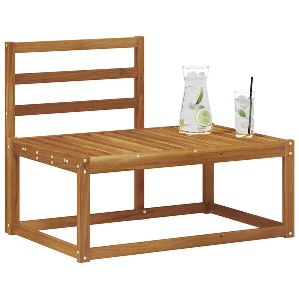 vidaXL &Uacute;tim&oacute;ts&oacute;f&iacute; N&aacute;tt&uacute;rulegur 91 x 63 x 73 cm Hrein akas&iacute;utr&eacute;