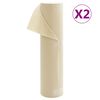 vidaXL Fl&iacute;spl&ouml;ntuyfirbrei&eth;sla 2 R&uacute;llur 70 g/m&sup2; 50x1,6 m
