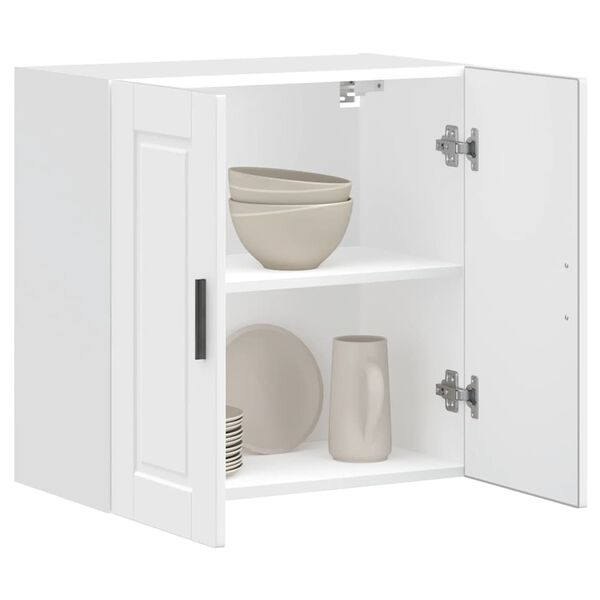 vidaXL Eldh&uacute;sveggsk&aacute;pur Porto Hv&iacute;tur Samsettur Vi&eth;ur