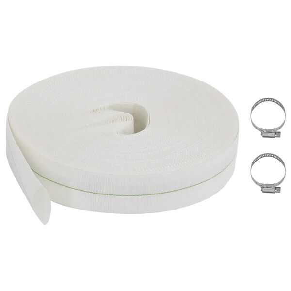 vidaXL Flöt Slanga 50 m 1" PE