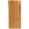 vidaXL Bor&eth;plata &aacute; Ba&eth;herbergi Gegnheill Akas&iacute;uvi&eth;ur 114x52x4 cm