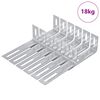 vidaXL Andst&ouml;&eth;ufesting Einlita 1268 pcs Silfur J&aacute;rn