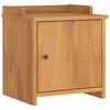 vidaXL Gangbekkur SANDNES 45x40x50 cm Gegnheil Fura