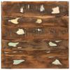 vidaXL Sófaborð Marglitur 50 x 50 x 35 cm solid reclaimed wood