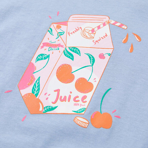 Krakkastuttermabolur Blár 128