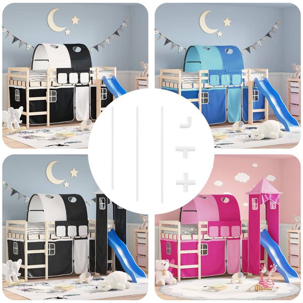 vidaXL PVC r&ouml;r 29 pcs Hv&iacute;tt PP og PE