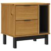 vidaXL N&aacute;ttbor&eth;ssk&aacute;pur FLAM 49x35x50 cm Gegnheil Fura