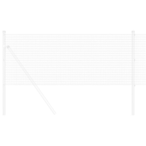 vidaXL Su&eth;uv&iacute;rs gir&eth;ing Silfur 1.2 x 50 m