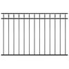 vidaXL Gir&eth;ingarplata ASSEN St&aacute;l 1,7x1 m Sv&ouml;rt