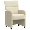 vidaXL Matsalur st&oacute;lar me&eth; hj&oacute;lum 2 pcs Rj&oacute;malitur 58 x 65 x 98 cm
