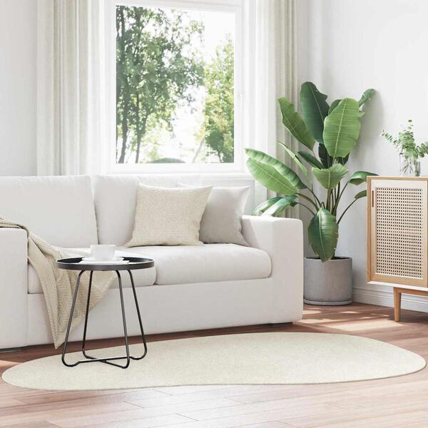 vidaXL Sv&aelig;&eth;isteppi HUARTE Rj&oacute;malitur 140 x 200 cm P&oacute;l&yacute;ester