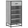vidaXL sk&oacute;rekki Gr&aacute;r Sonoma 48x38x97,5 cm Hanna&eth;ur vi&eth;ur