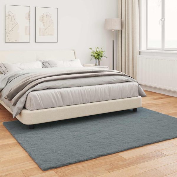 vidaXL Gervikaninufellsd&uacute;kur Olite Antras&iacute;t 160 x 230 cm P&oacute;l&yacute;ester