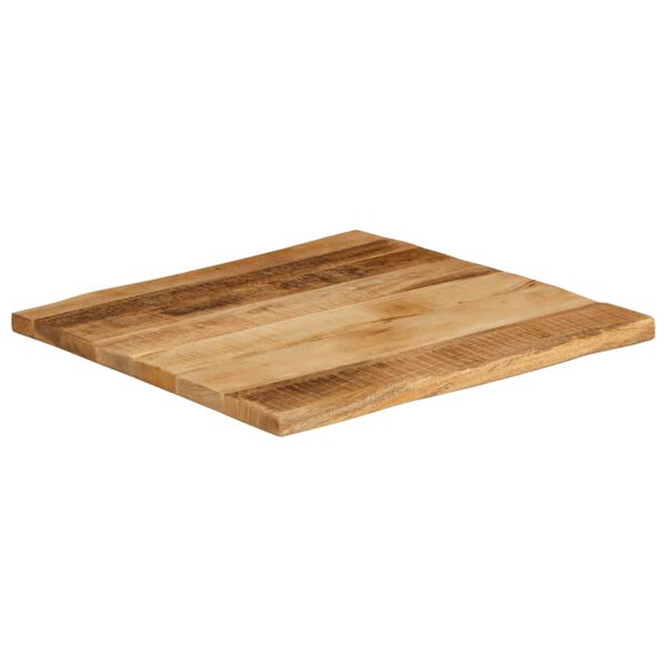vidaXL Bor&eth;plata me&eth; N&aacute;tt&uacute;rulegum Br&uacute;num 80x80x3,8 cm Mang&oacute;vi&eth;ur