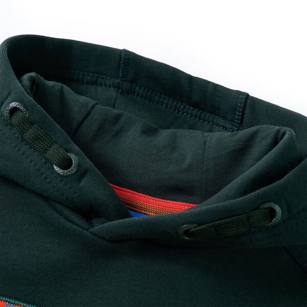 Barnahettupeysa D&ouml;kkgr&aelig;n 116